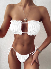 Charger l'image dans la galerie, Bikini a bandeaux avec nœud